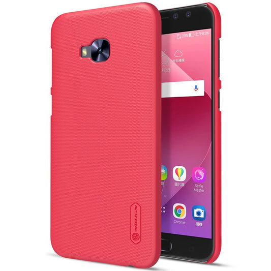 NILLKIN Super Frosted Shield Plastic Hard Phone Case for Asus Zenfone 4 Selfie Pro ZD552KL - Red