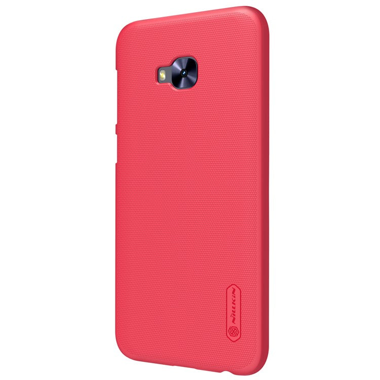 NILLKIN Super Frosted Shield Plastic Hard Phone Case for Asus Zenfone 4 Selfie Pro ZD552KL - Red