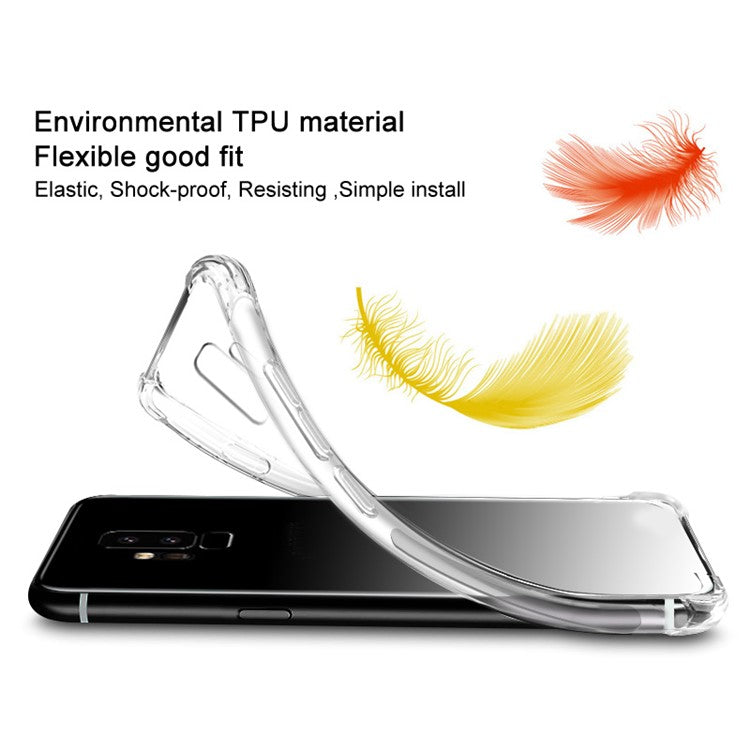 IMAK Skin Feel Airbag Shockproof TPU Casing for Asus Zenfone Max Pro (M1) ZB601KL/Max Pro (ZB602KL) - Transparent
