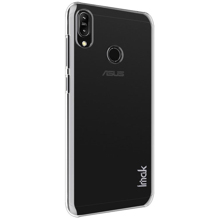 IMAK Crystal Case II Anti-scratch Clear PC Phone Cover + Screen Protector for Asus Zenfone Max (M2) ZB633KL