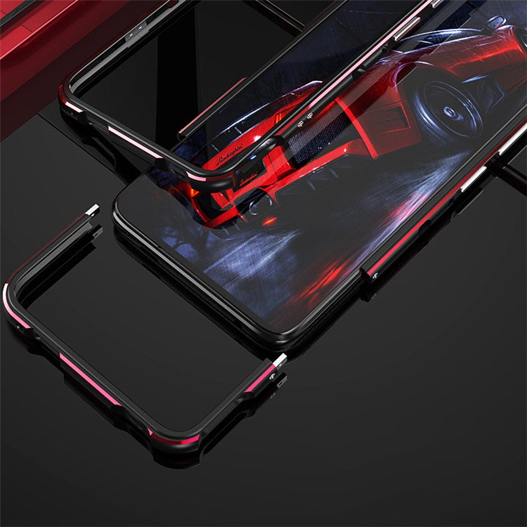 Metal Frame Protective Phone Cover for Asus ROG Phone 5 - Black/Purple
