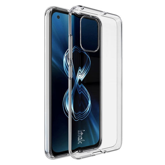 IMAK UX-5 Series Full Body Shockproof and Scratch Crystal Transparent Soft TPU Case Cover for Asus Zenfone 8  - ZS590KS
