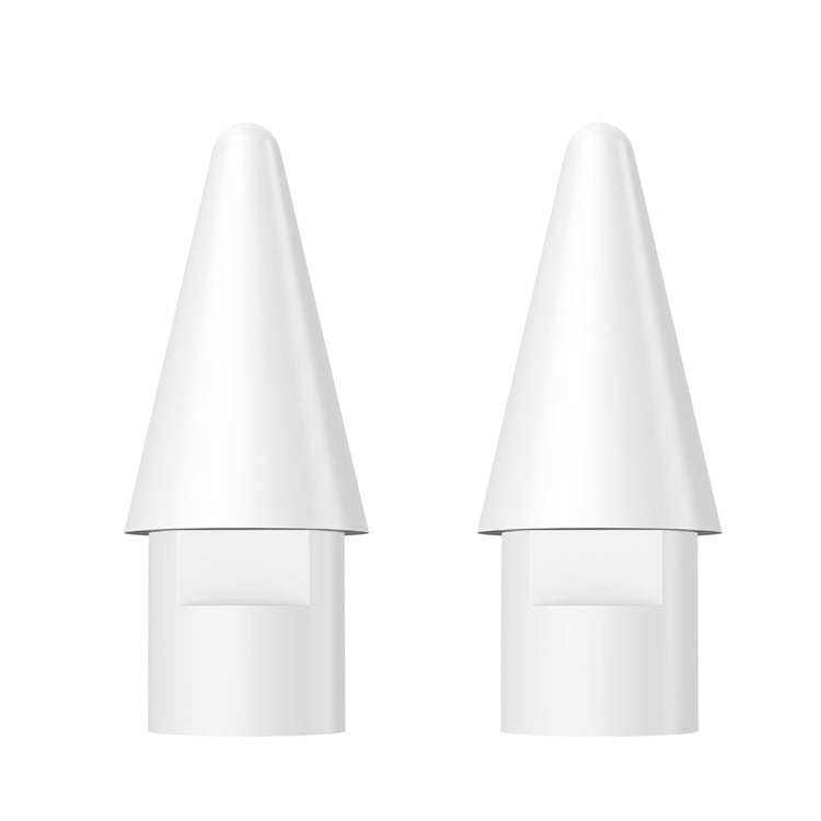 2Pcs BASEUS Smooth Writing Capacitive Stylus Tips Replacement for Apple Pencil 1st / 2nd Gen White