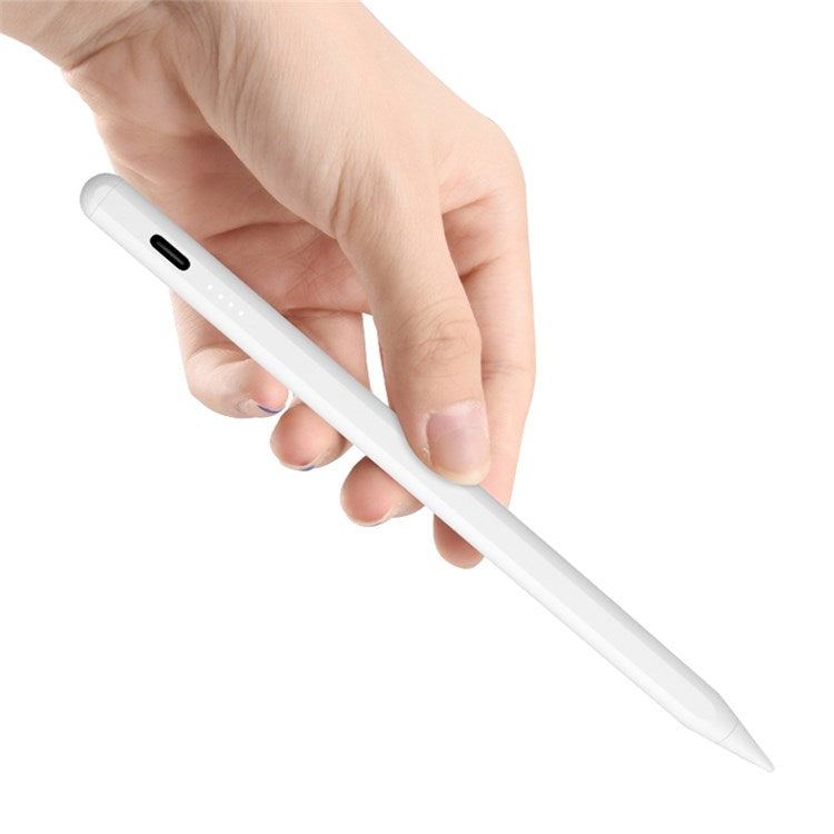 WIWU Pencil Pro for iPad Tablet Capacitive Stylus with 4-LED Battery Indicator Support Palm Rejection/Tilt Pencil
