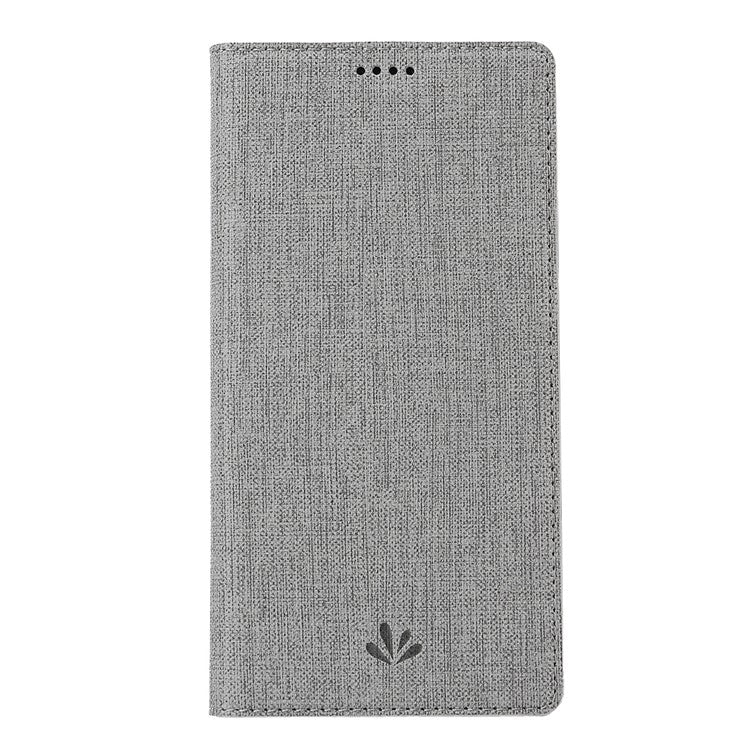 VILI DMX Cross Texture Stand Leather Case with Card Slot for Huawei Honor 9X (Global Version)/9X Premium - Grey