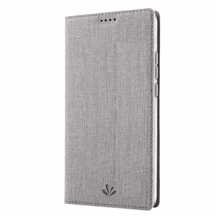VILI DMX Cross Texture Stand Leather Case with Card Slot for Huawei Honor 9X (Global Version)/9X Premium - Grey