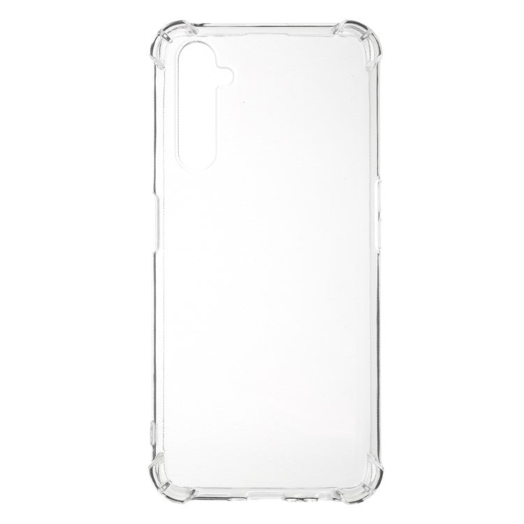 Drop-resistant Clear TPU Phone Case for Realme 6 Pro