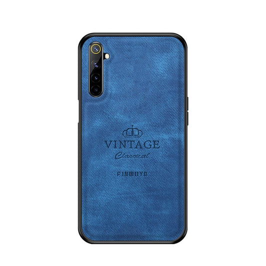 PINWUYO Honorable Series Anti-fall Unique Case for Realme 6 Pro - Blue
