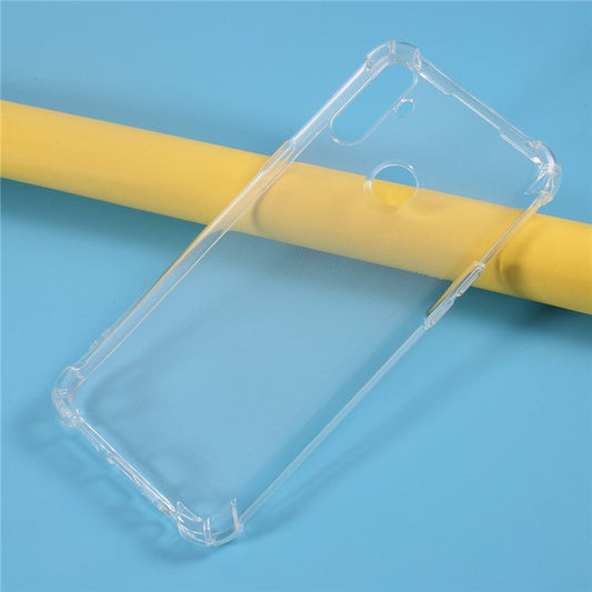 Drop Resistant Clear TPU Shell Case for Realme C3 (3 cameras)