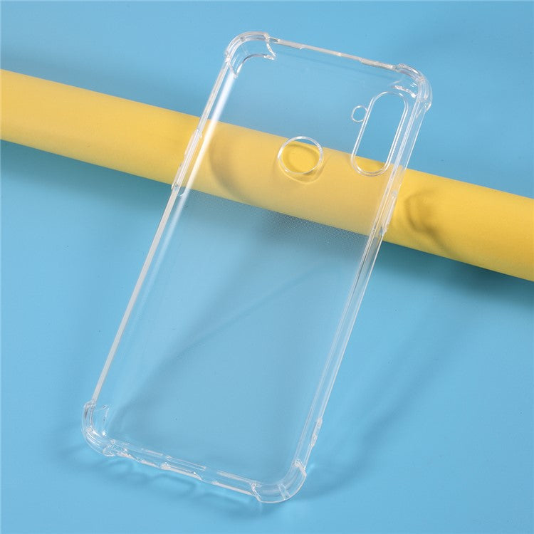 Drop Resistant Clear TPU Shell Case for Realme C3 (3 cameras)