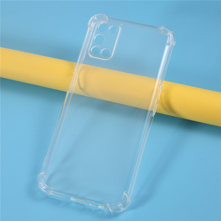 Transparent Anti-drop TPU Phone Case for OPPO A52/A92/A72