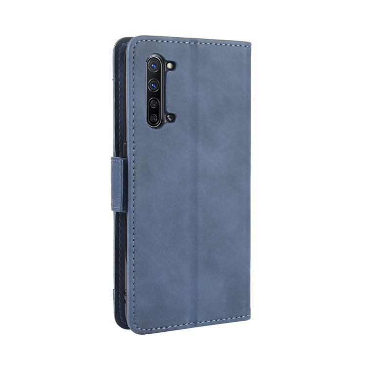 Wallet Leather Phone Case with Multiple Card Slots for Oppo Find X2 Lite/Reno3 5G - Blue