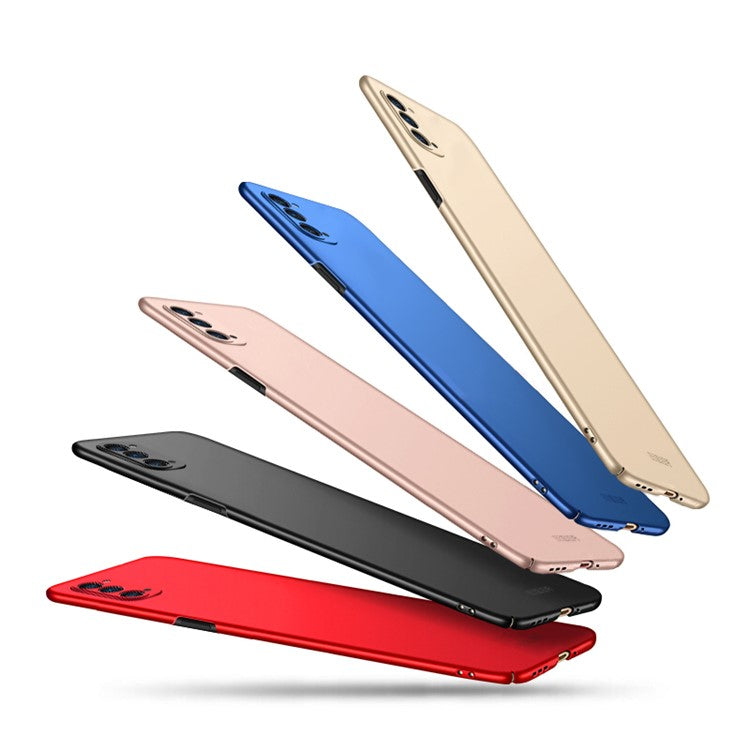 MOFI Shield Matte Plastic Stylish Back Protector Shell for Oppo Reno4 Pro 4G - Black