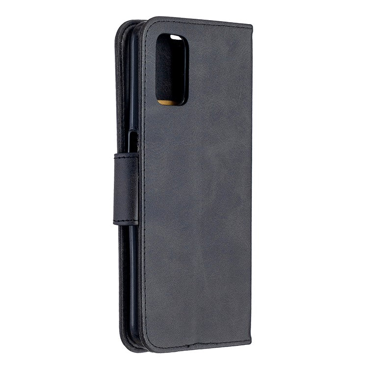 Leather Stand Case with Card Slots for OPPO A72/A52/A92 - Black