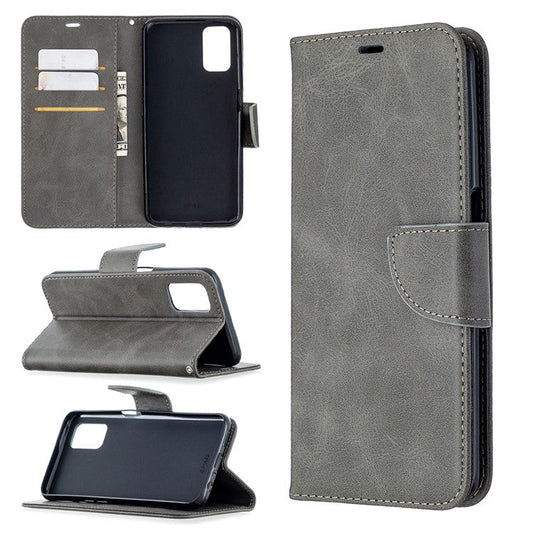 Leather Stand Case with Card Slots for OPPO A72/A52/A92 - Grey