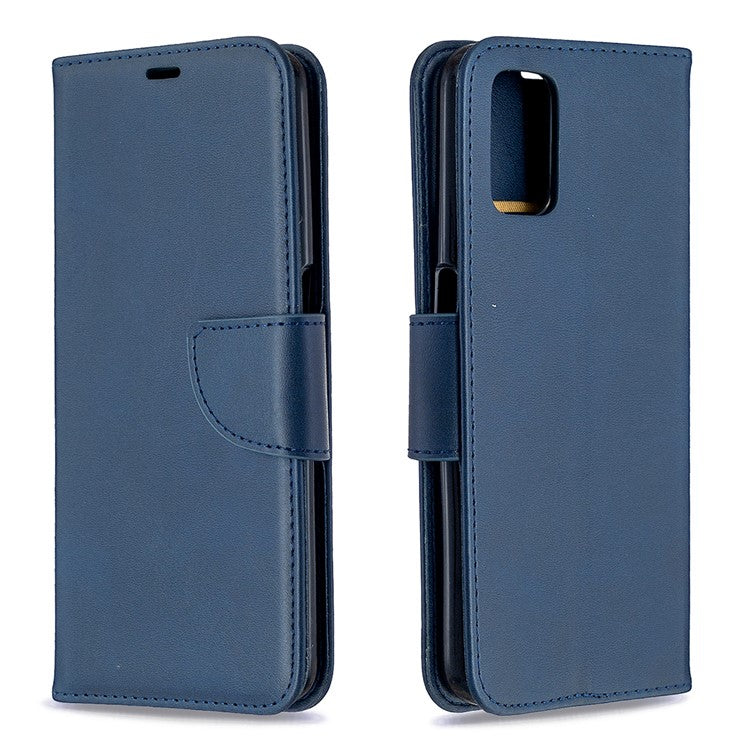 Leather Stand Case with Card Slots for OPPO A72/A52/A92 - Blue