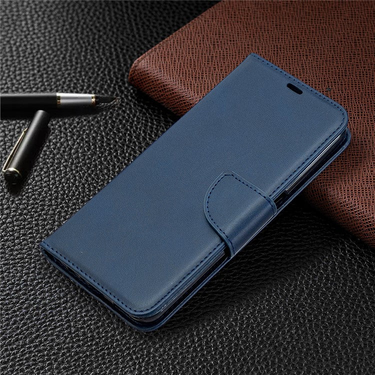 Leather Stand Case with Card Slots for OPPO A72/A52/A92 - Blue