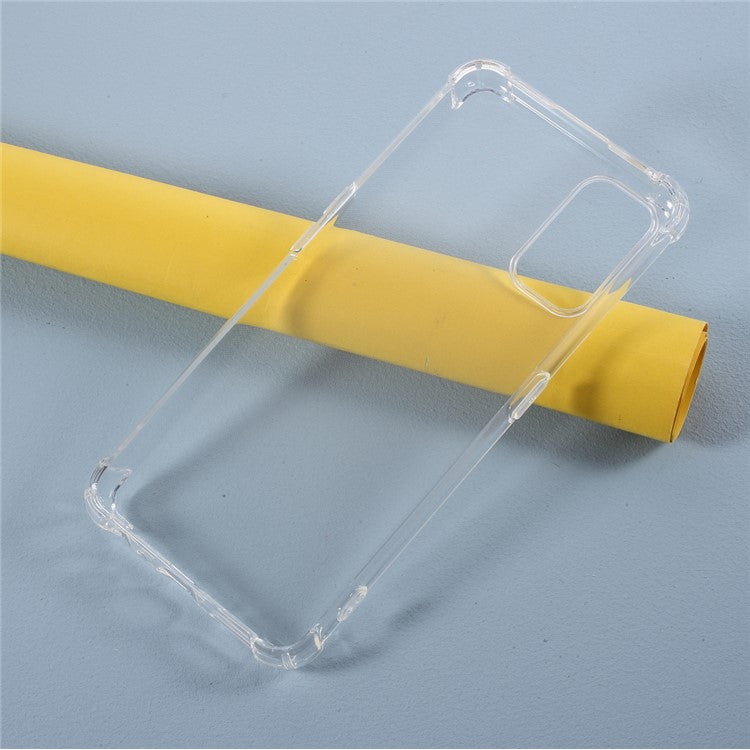 Anti-drop Clear TPU Mobile Phone Shell for Realme 7 Pro