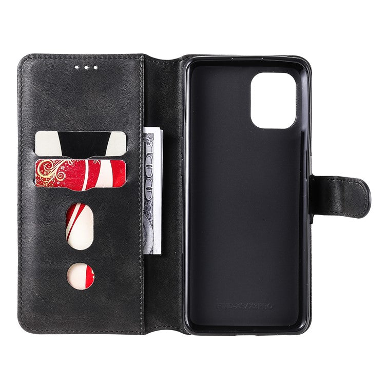 Wallet Stand Flip Leather Phone Case for Oppo Find X3 Pro / Oppo Find X3 - Black