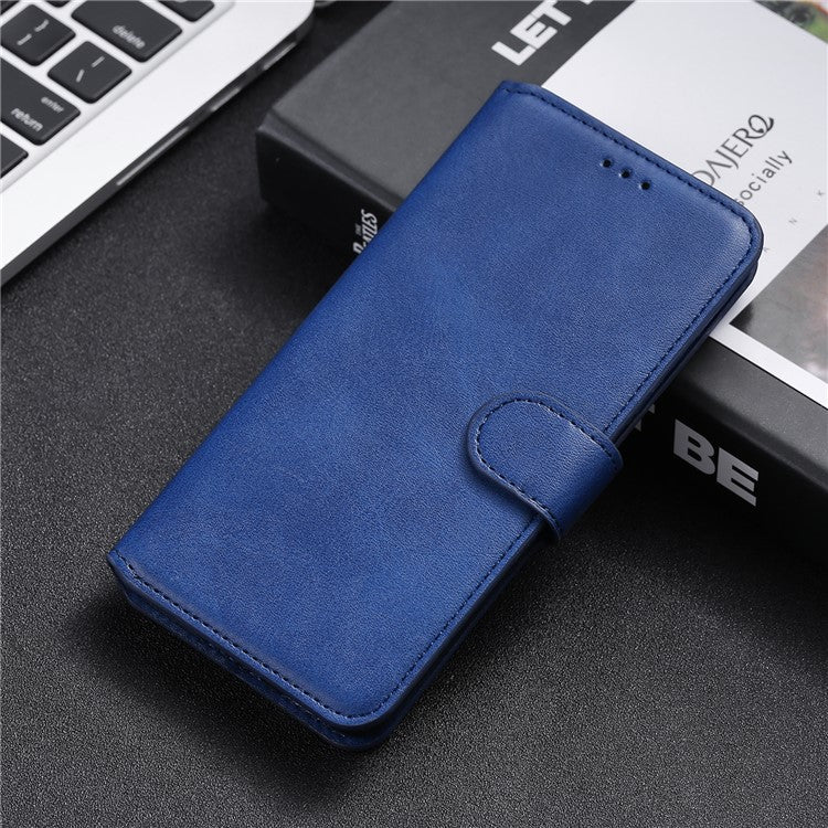 Wallet Stand Flip Leather Phone Case for Oppo Find X3 Pro / Oppo Find X3 - Blue