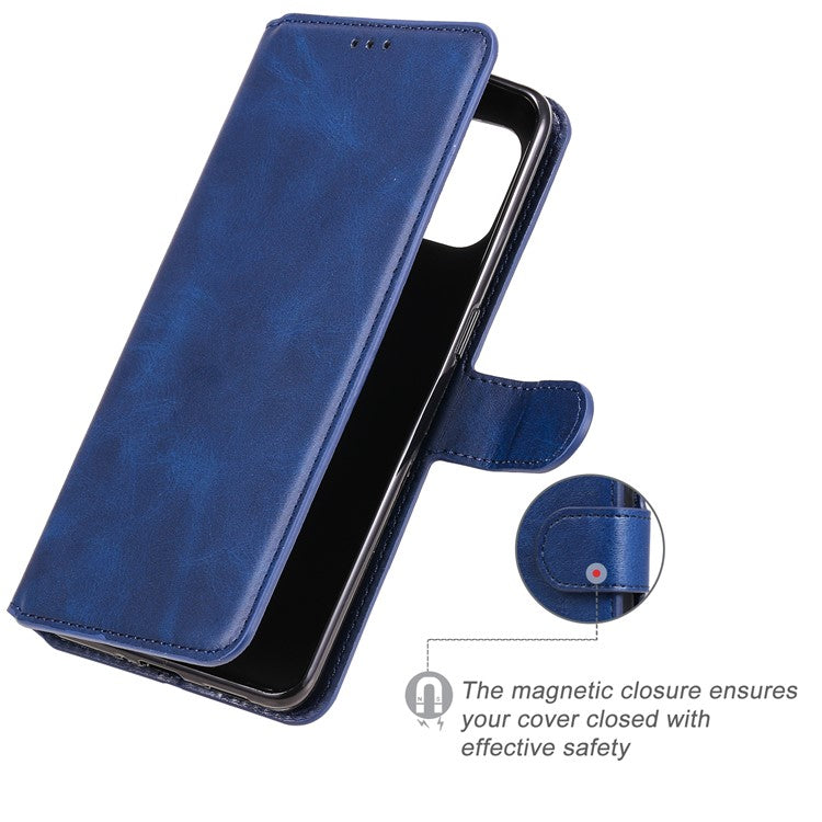 Wallet Stand Flip Leather Phone Case for Oppo Find X3 Pro / Oppo Find X3 - Blue