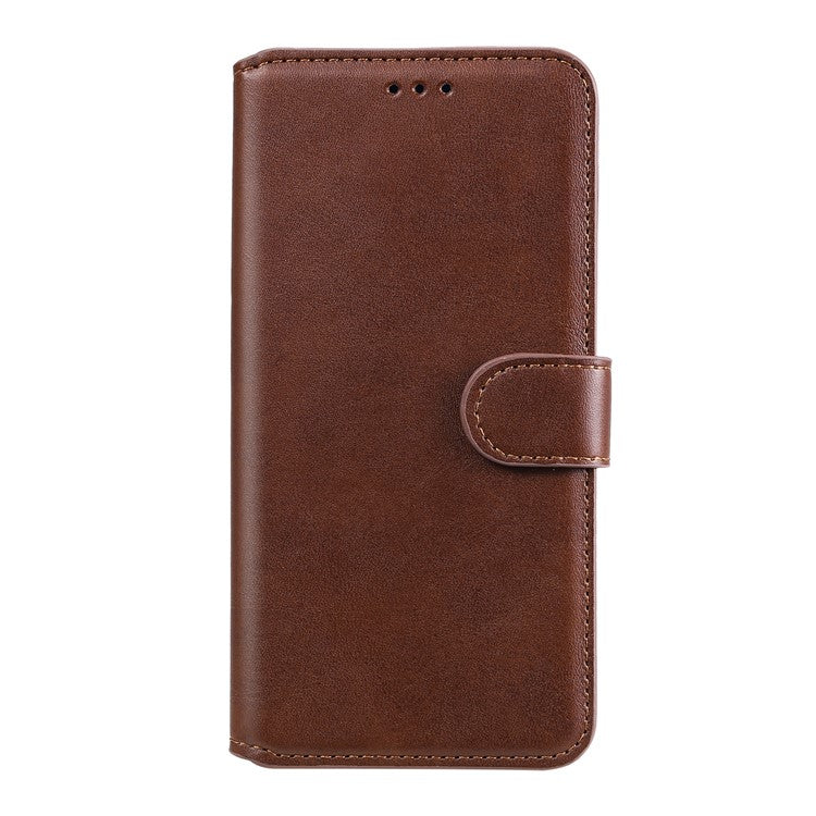 Wallet Stand Flip Leather Phone Case for Oppo Find X3 Pro / Oppo Find X3 - Brown