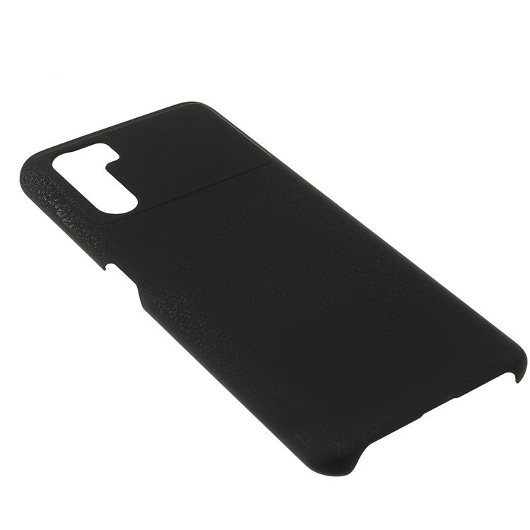 Shockproof Rubberized Hard PC Coated Non-Slip Glossy Surface Back Case for Oppo K9 Pro - Black