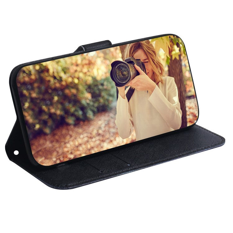 Pattern Printing Full Body Protective PU Leather Phone Case Stand Magnetic Wallet Folio Cover for Realme 8i/Narzo 50 4G - Panda