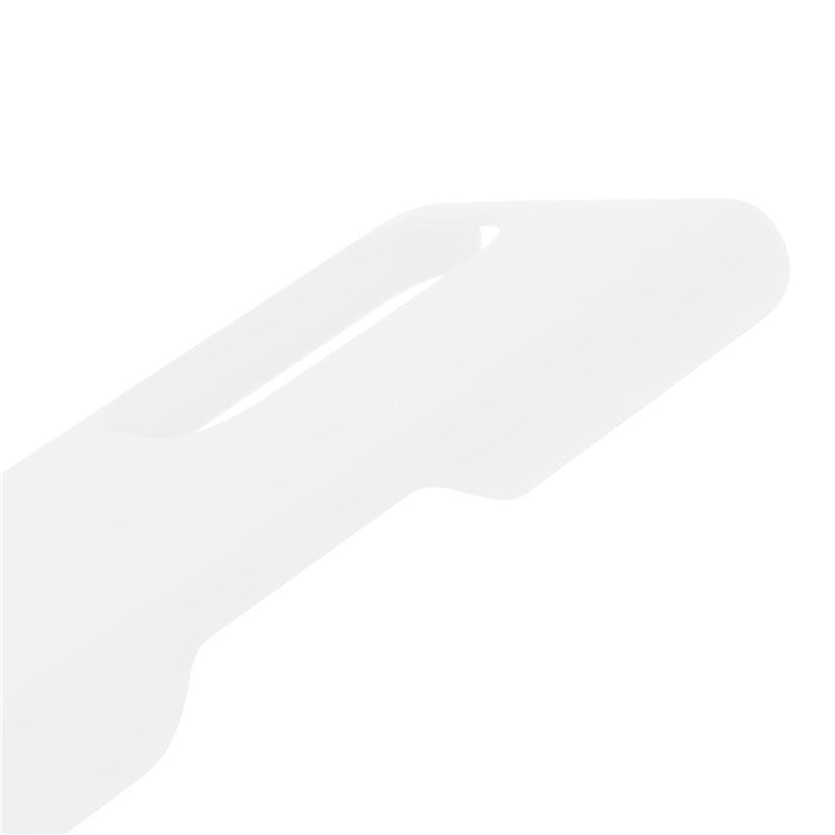 Rubberized Light Slim Mobile Phone Cover Anti-scratch Drop-proof Hard PC Case for Oppo Reno5 Z - White