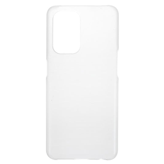 Rubberized Light Slim Mobile Phone Cover Anti-scratch Drop-proof Hard PC Case for Oppo Reno5 Z - Transparent