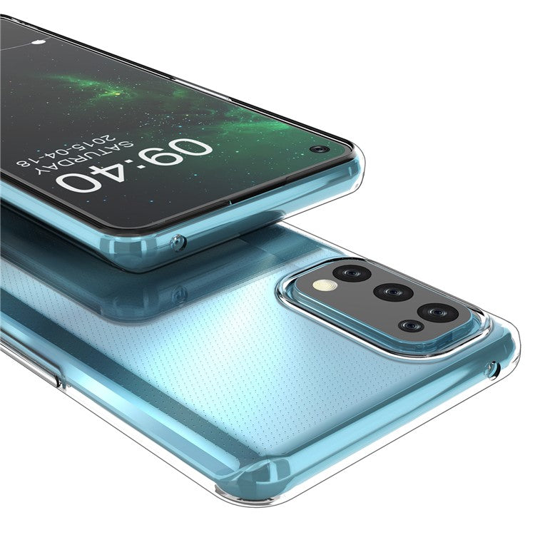 For Realme 7 Pro Crystal Clear Transparent Design Back Case Shockproof Soft TPU Protective Phone Cover