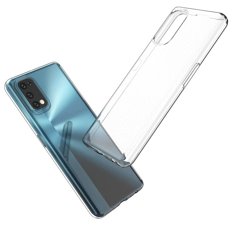 For Realme 7 Pro Crystal Clear Transparent Design Back Case Shockproof Soft TPU Protective Phone Cover