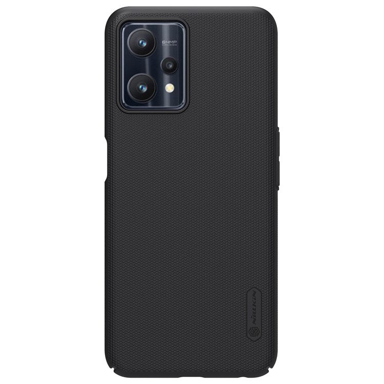 NILLKIN for Realme 9 Pro 5G / 9 5G / V25 Frosted Shield Hard PC Case Scratch-resistant Protective Phone Cover - Black