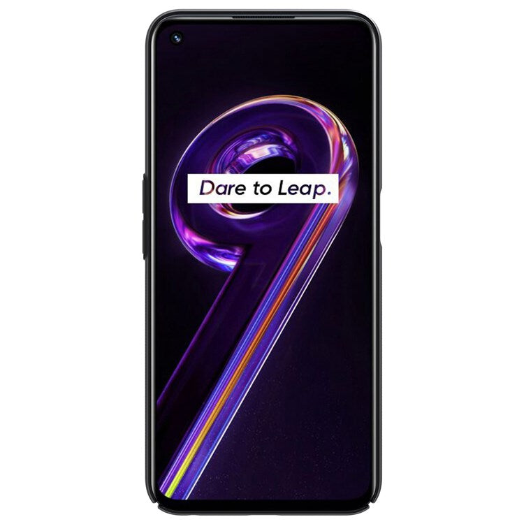 NILLKIN for Realme 9 Pro 5G / 9 5G / V25 Frosted Shield Hard PC Case Scratch-resistant Protective Phone Cover - Black