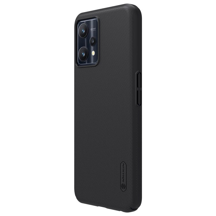 NILLKIN for Realme 9 Pro 5G / 9 5G / V25 Frosted Shield Hard PC Case Scratch-resistant Protective Phone Cover - Black