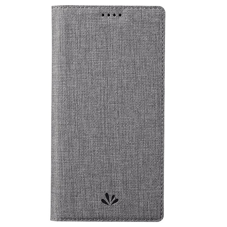 VILI DMX Series for Oppo Reno7 Pro 5G PU Leather Stand Card Holder Case Magnetic Auto-absorbed Protective Cover - Grey