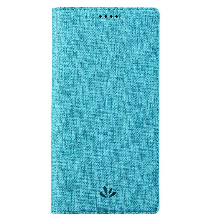 VILI DMX Series for Oppo Find X5 Pro Card Holder PU Leather Phone Case Shockproof Stand Protective Cover - Blue