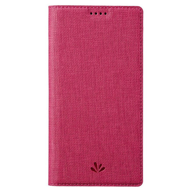 VILI DMX Series for Oppo Find X5 Pro Card Holder PU Leather Phone Case Shockproof Stand Protective Cover - Rose