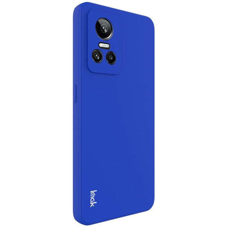 IMAK UC-4 Series Soft Case for Realme GT Neo3 5G, Straight Edge Precise Cutout Flexible TPU Protective Phone Shell - Blue
