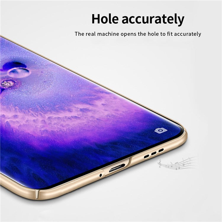 MOFI JK PC Series-1 Shield for Oppo Find X5 Matte Surface Anti-Slip Case Hard PC Guard from Scratch Phone Cover with Strap - Blue