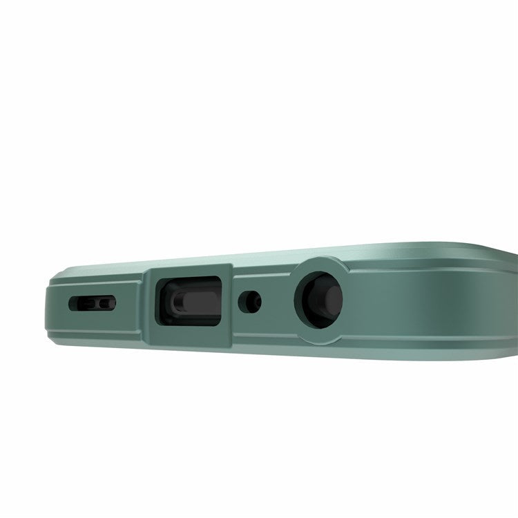 Soft TPU Case for Realme 9i/Oppo A36/A76 4G Anti-fall Phone Wear-resistant Rugged Back Cover Phone Protector - Green