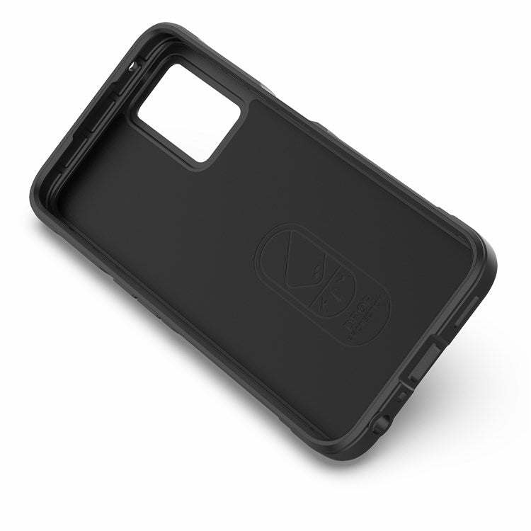 Soft TPU Case for Realme 9i/Oppo A36/A76 4G Anti-fall Phone Wear-resistant Rugged Back Cover Phone Protector - White