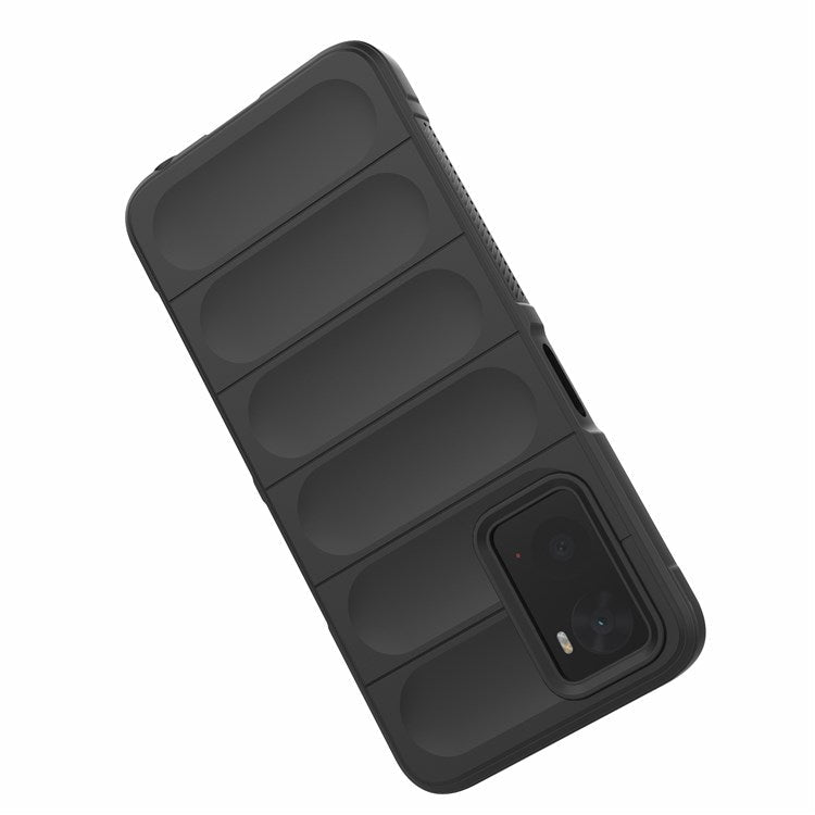 Soft TPU Case for Realme 9i/Oppo A36/A76 4G Anti-fall Phone Wear-resistant Rugged Back Cover Phone Protector - White