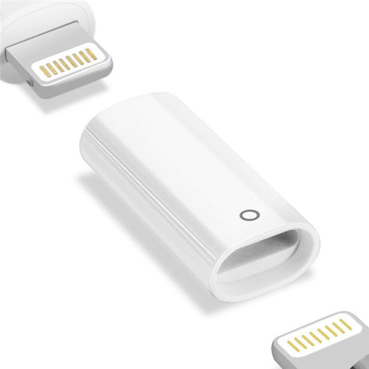 Pencil Lightning 8Pin Cable Charging Adapter for iPad Pro Female to Female Connector Extender