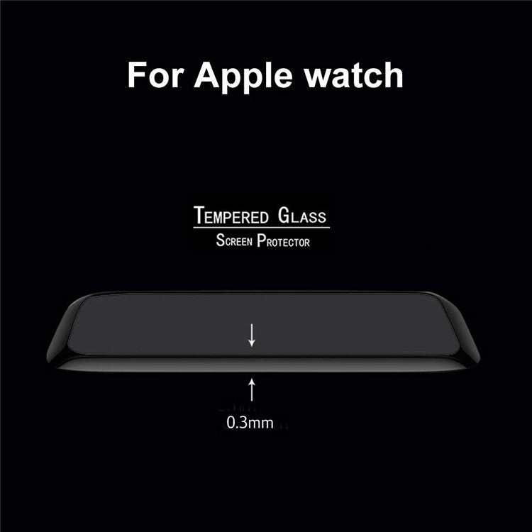 3D Full Glue Full Screen Cover Film for Apple Watch Series 4 / 5 / 6 / SE / SE (2022) 40mm