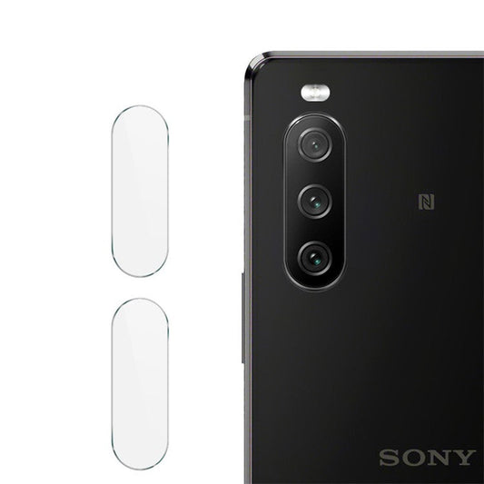 2Pcs/Pack IMAK Camera Lens Full Coverage High Transparency Protective Glass Film for Sony Xperia 10 III