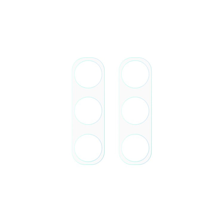 2PCS/Set 3D Arc Edge Ultra Clear Tempered Glass Camera Lens Films for Motorola Moto G60
