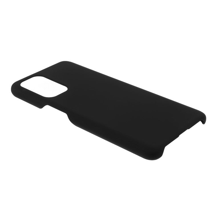 Shock Absorbing Protection Rubberized Hard PC Case Cover for OnePlus Nord N200 5G / Oppo A93 5G - Black