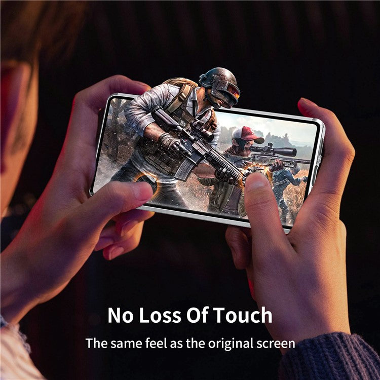 Metal Frame Case for OnePlus 11 5G Tempered Glass Phone Case Full Protection with Lock - Silver