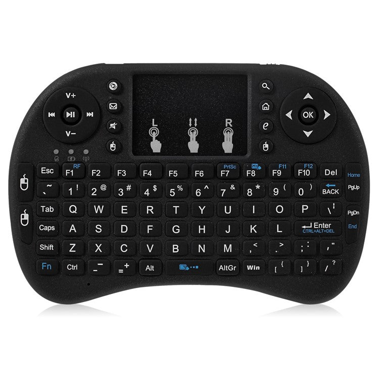 A Style 2.4G Mini I8 Wirelesss Touchpad Keyboard and Mouse for PC/Tablet/TV Box